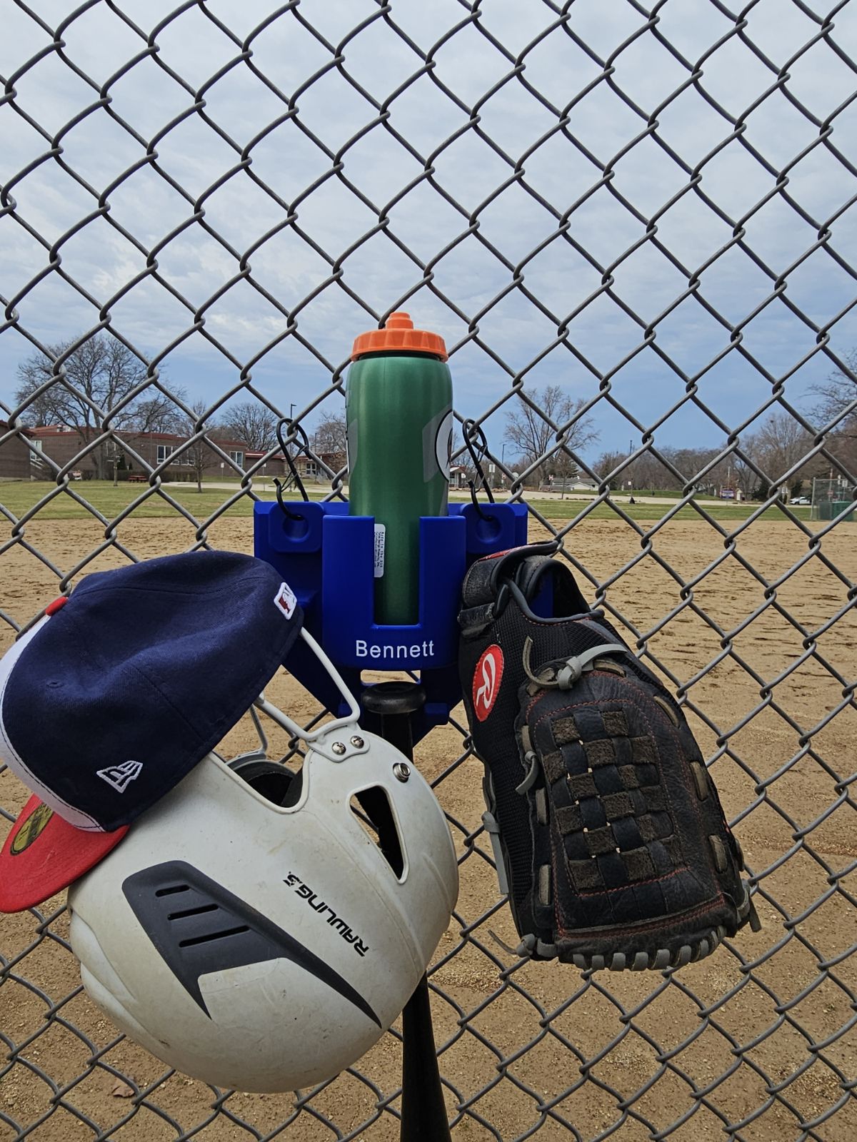 Ultimate Baseball/Softball Dugout Organizer / Gear Hanger WITH NAME