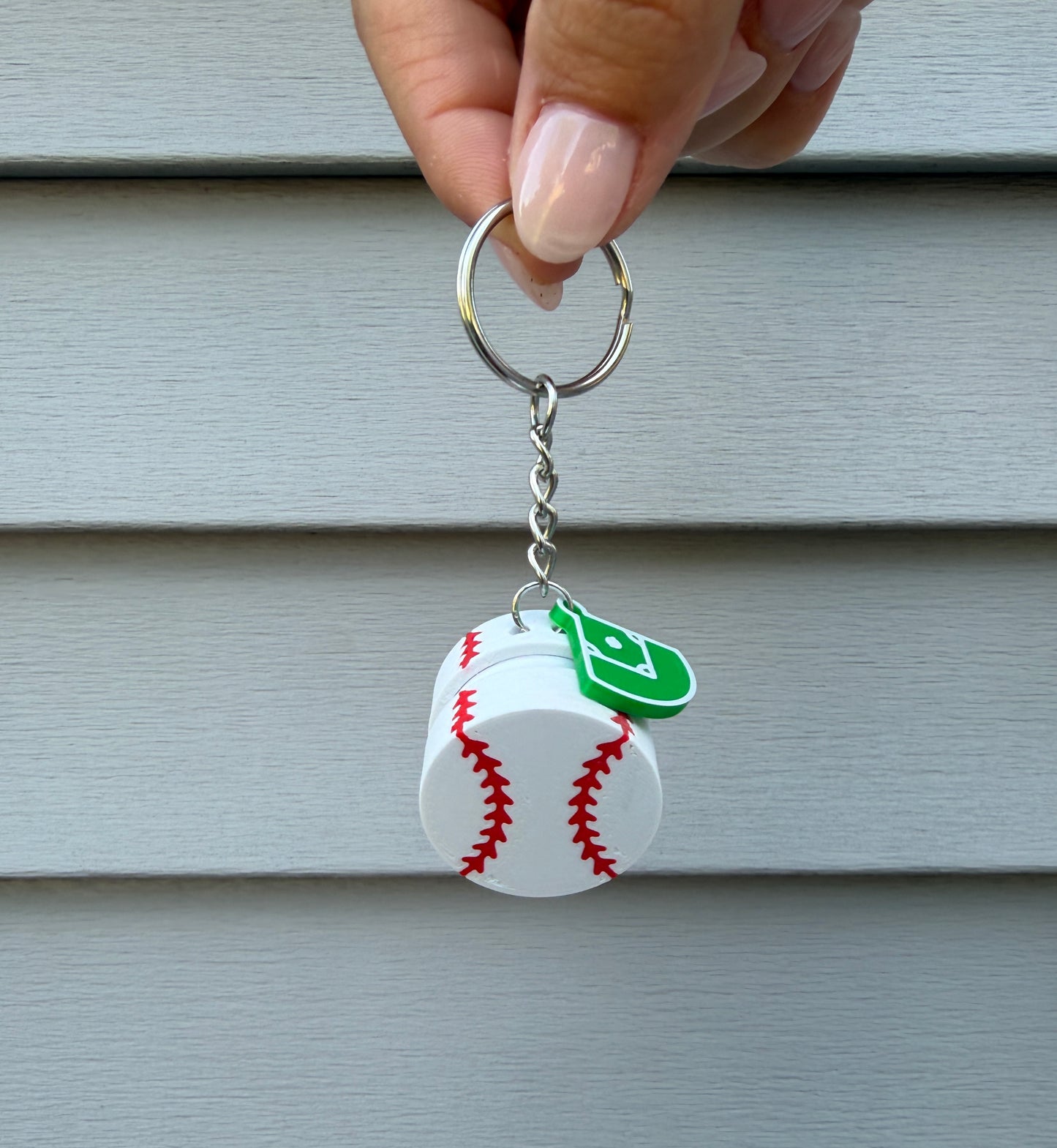 Baseball Clicker Keychain