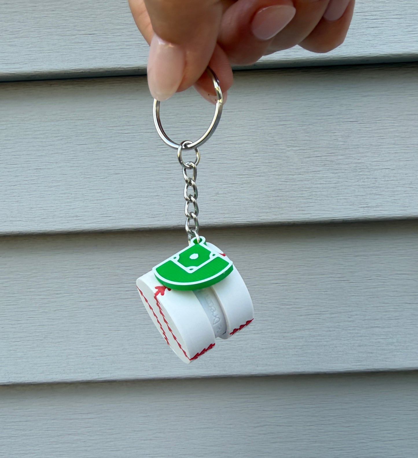 Baseball Clicker Keychain