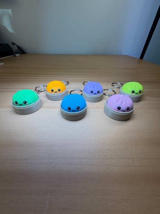 Dumpling Clicker Keychain