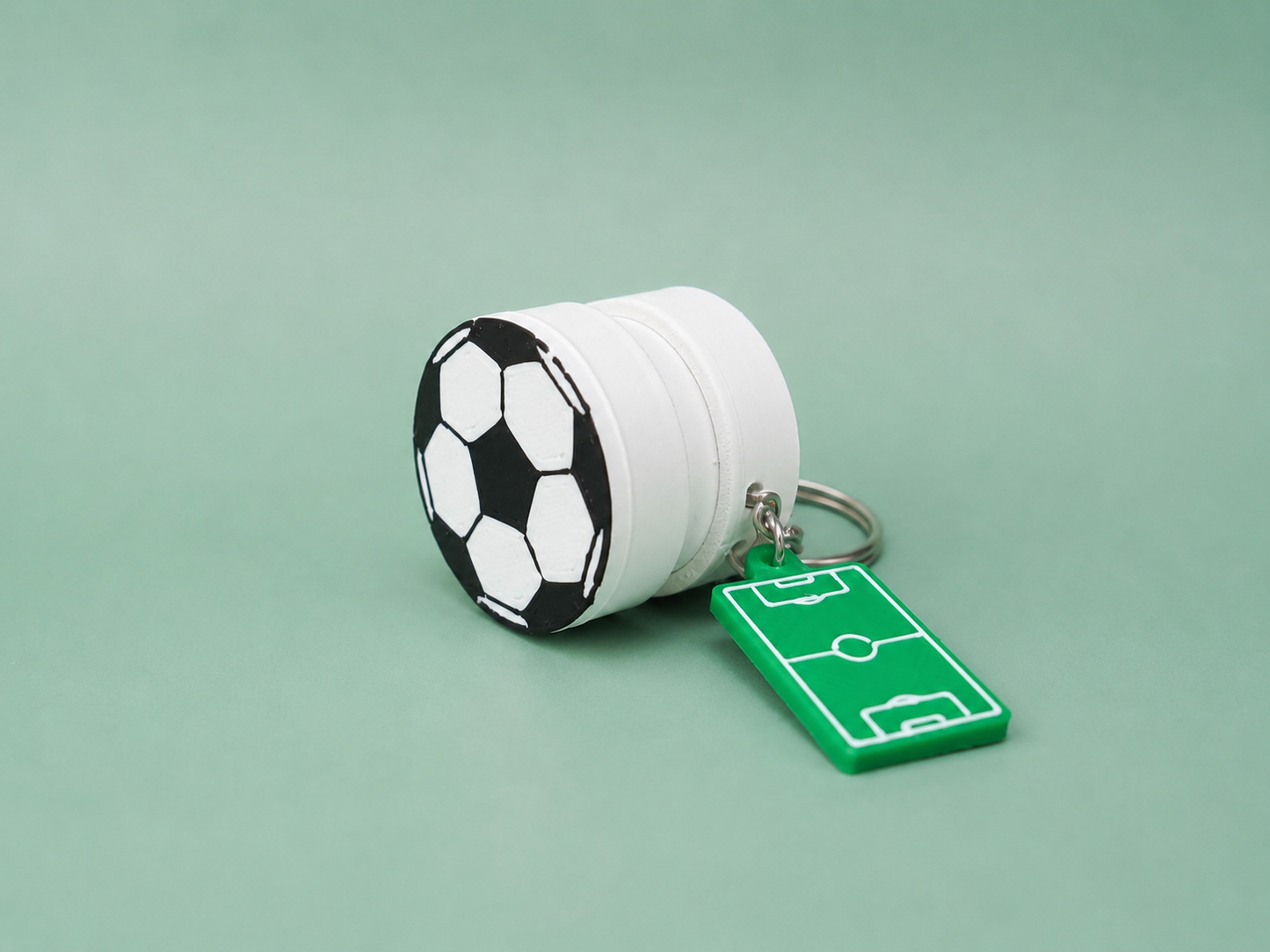Soccer Ball Clicker Keychain