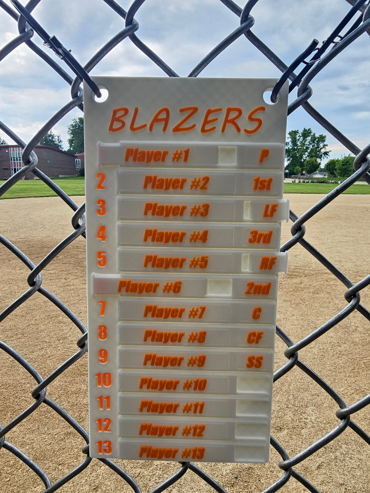 Team Roster Board