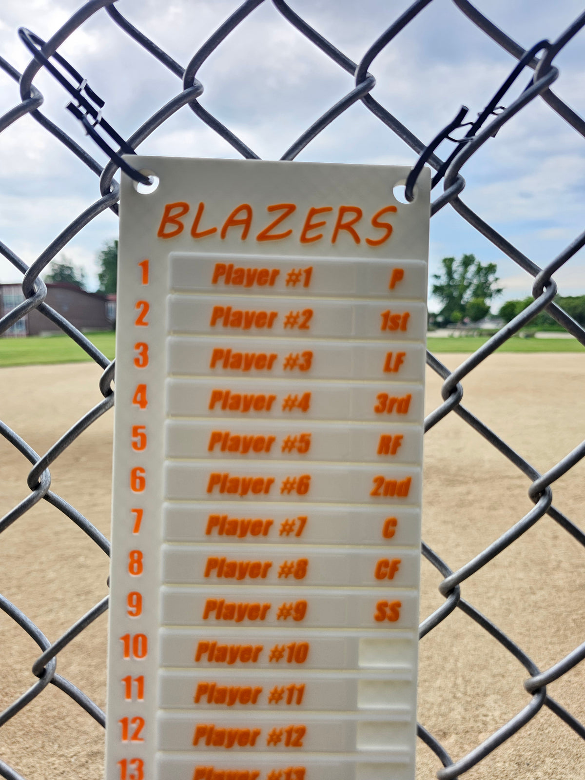 Team Roster Board